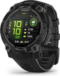 Garmin Instinct® 3 AMOLED, Rugged GPS Smartwatch, 45mm, Black Bright AMOLED Display, Rugged Design, Metal-Reinforced Bezel, 24/7 Health Monitoring, Built-In Flashlight