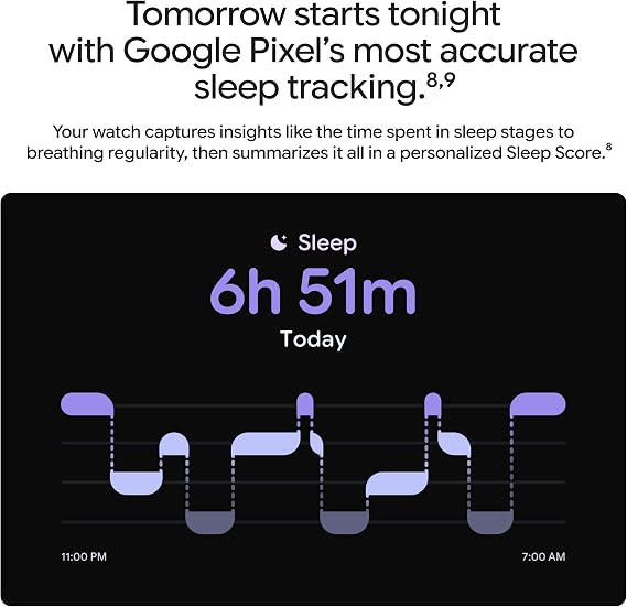 Google Pixel Watch 5 (41mm) - Android Smartwatch - Obsidian - LTE | Gemini Intelligence, domed display, comprehensive health and fitness tracking, 2 years...